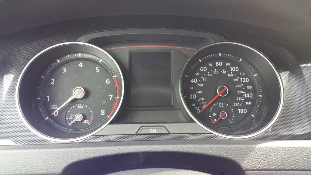 2015 VW GTI gauge